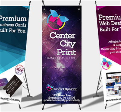 Standing Banner With Your Design